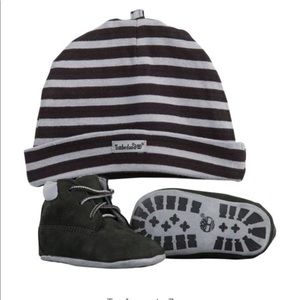 Timberland infant booties set
